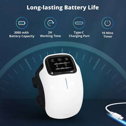 KneeRelief™ Wireless Heating Massage Pad